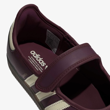 adidas Samba Jane Kadın Bordo Babet