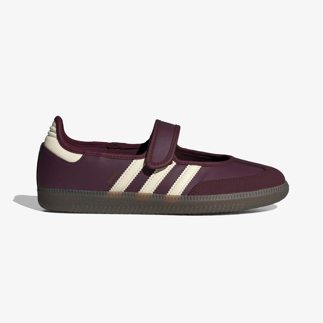  adidas Samba Jane Kadın Bordo Babet