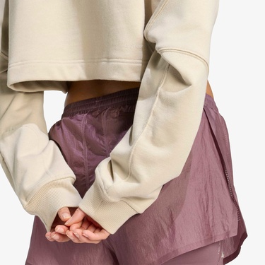  adidas Adi365 Running Kadın Bej Sweatshirt