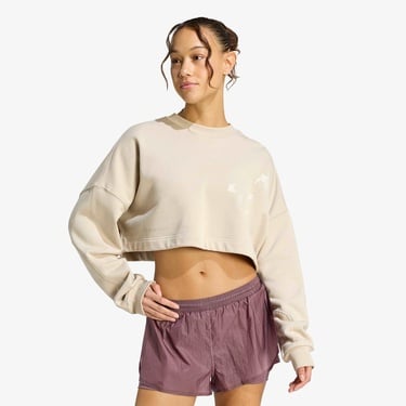  adidas Adi365 Running Kadın Bej Sweatshirt