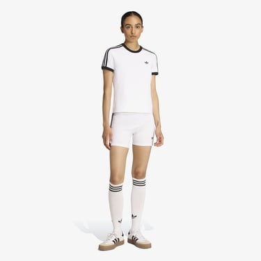  adidas 3-Stripes Kadın Beyaz T-Shirt