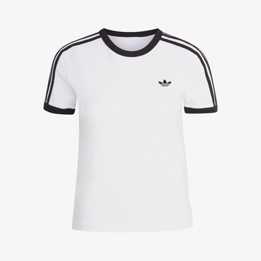  adidas 3-Stripes Kadın Beyaz T-Shirt