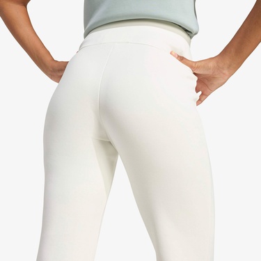  adidas Soft Lux Kadın Beyaz Eşofman Altı