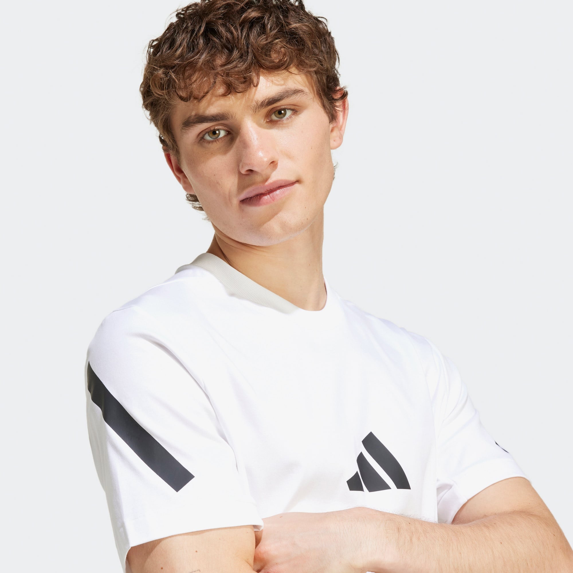 adidas Z.N.E. Erkek Beyaz T-Shirt