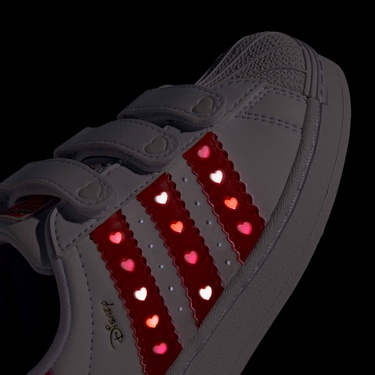  adidas X Disney Superstar Led Lights Çocuk Beyaz Spor Ayakkabı