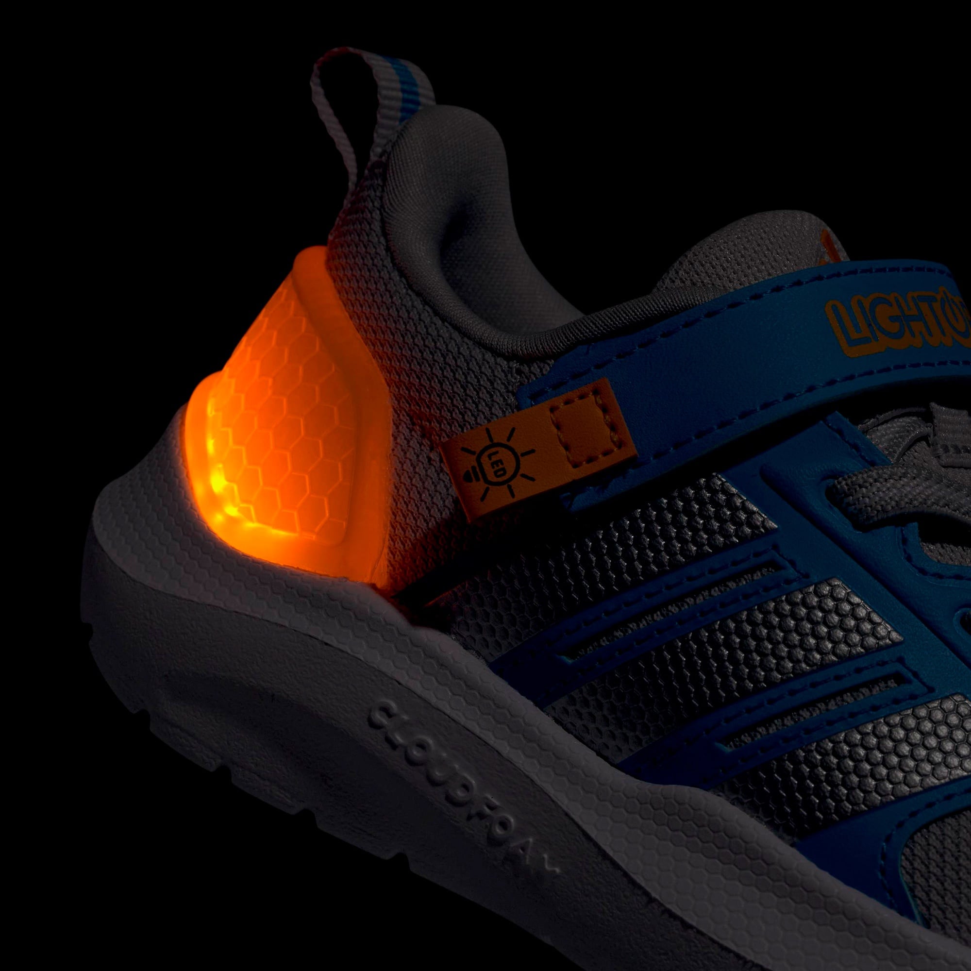 adidas Lightorama Rnr El Çocuk Gri Spor Ayakkabı