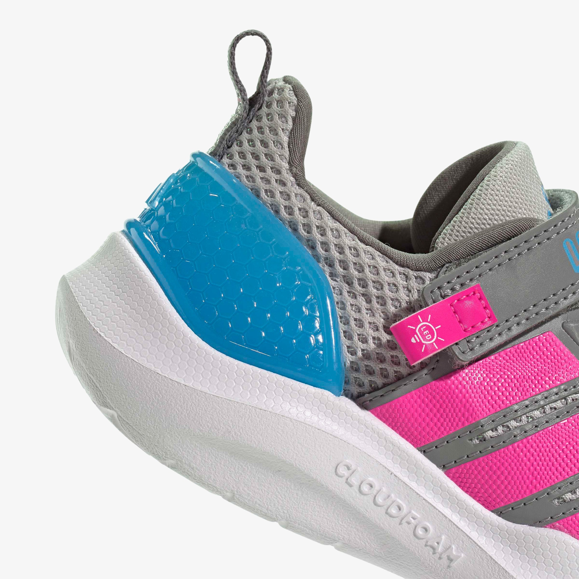 adidas Lightorama Rnr El Çocuk Gri Spor Ayakkabı