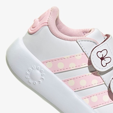 adidas Grand Court Minnie Comfort Çocuk Beyaz Spor Ayakkabı
