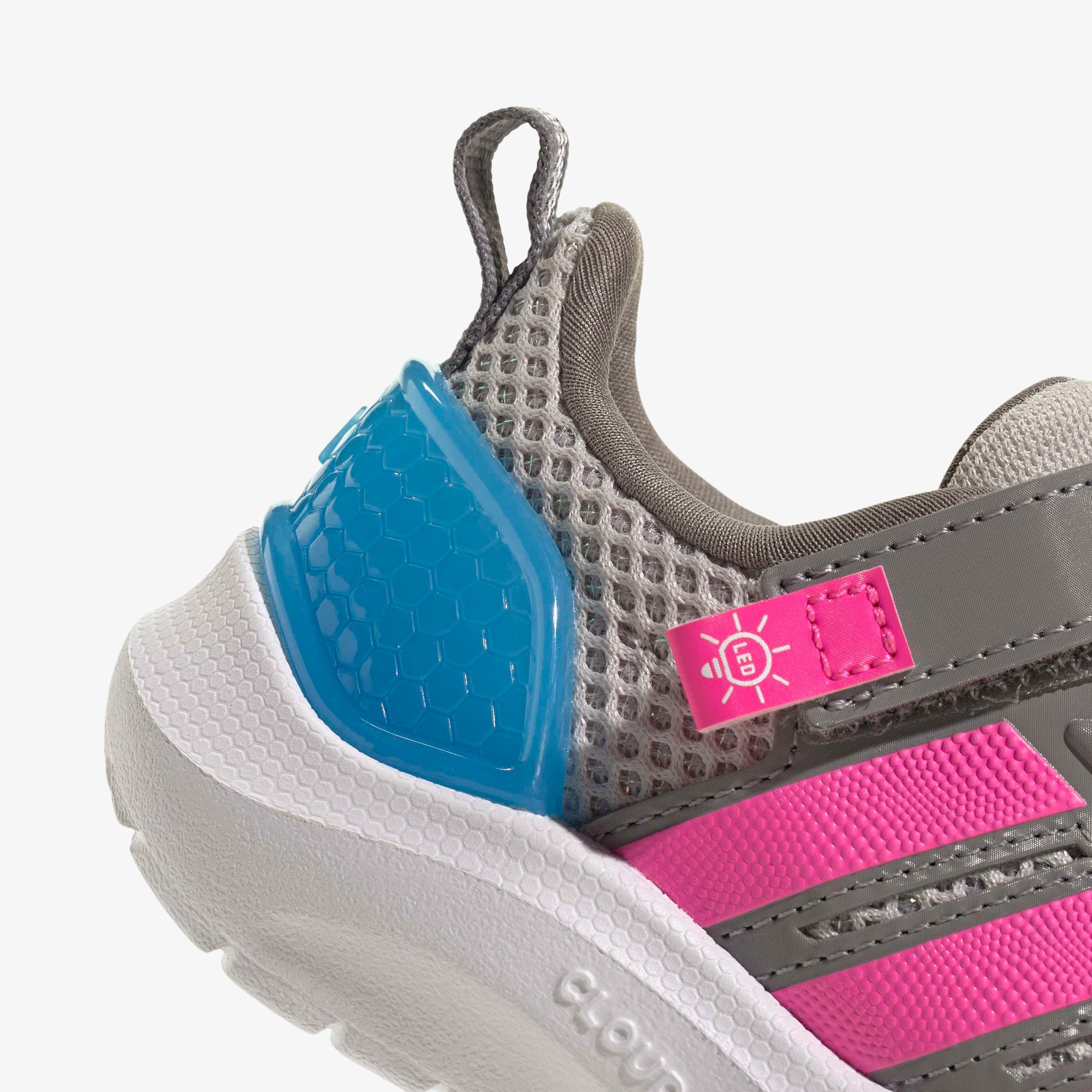 adidas Lightorama Rnr El Çocuk Gri Spor Ayakkabı