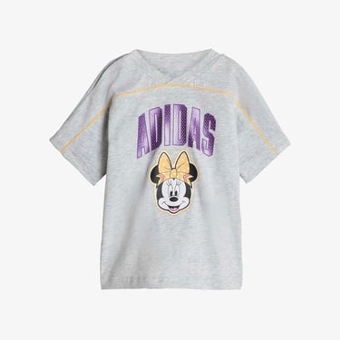  adidas Disney Minnie Mouse Set Çocuk Gri Şort Takım