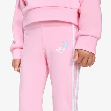  adidas Crew Set Çocuk Pembe Eşofman Takımı