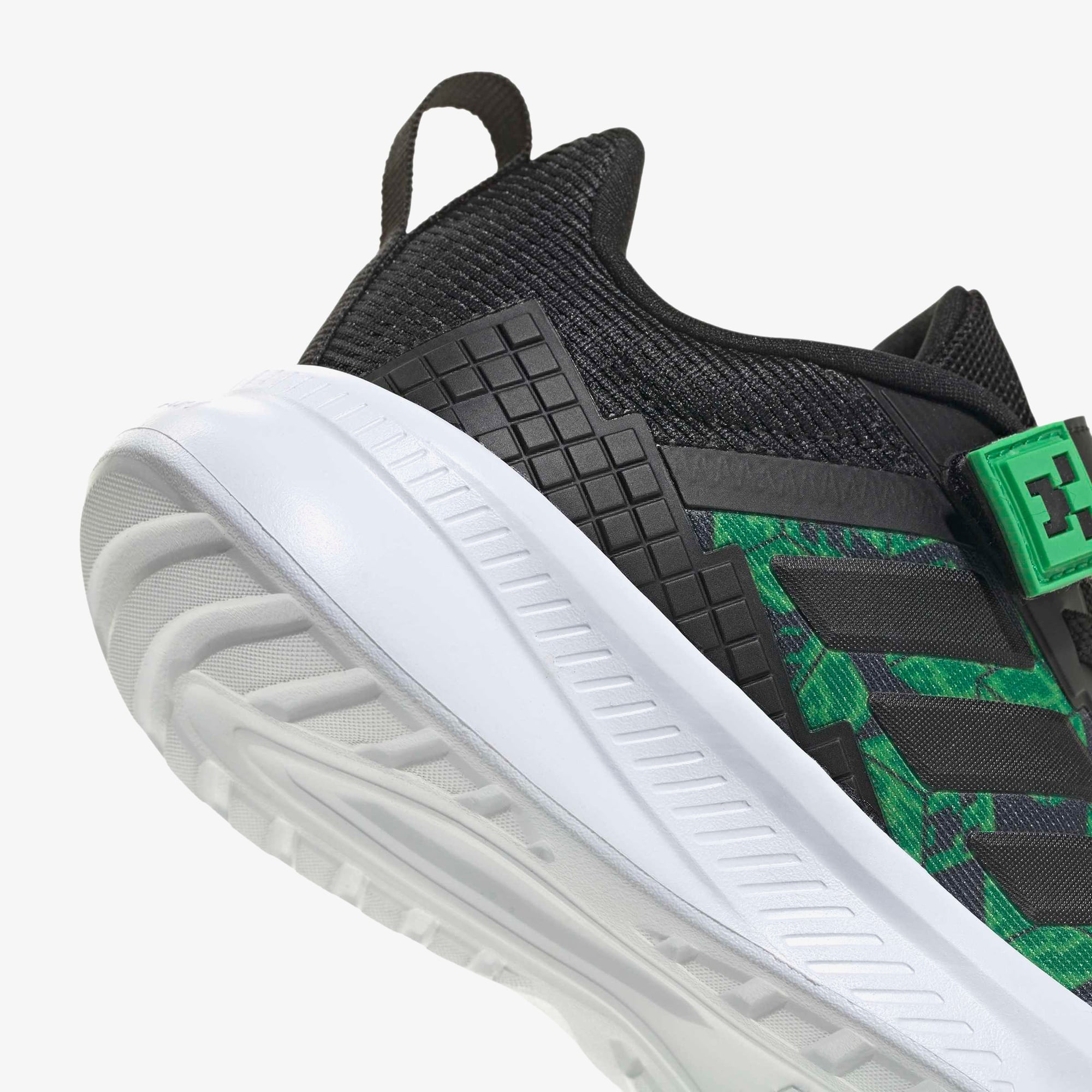 adidas Minecraft Fortarun El Çocuk Siyah Spor Ayakkabı