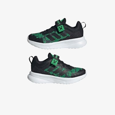  adidas Minecraft Fortarun El Çocuk Siyah Spor Ayakkabı