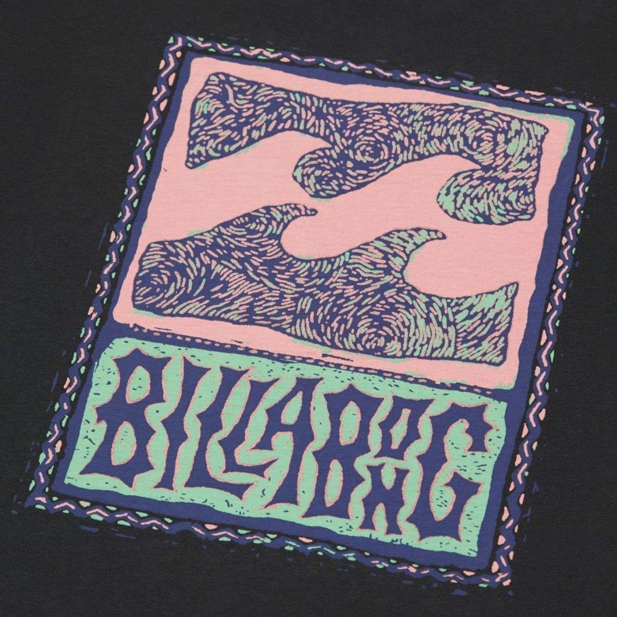 Billabong Stamp Ss Erkek Siyah Tişört