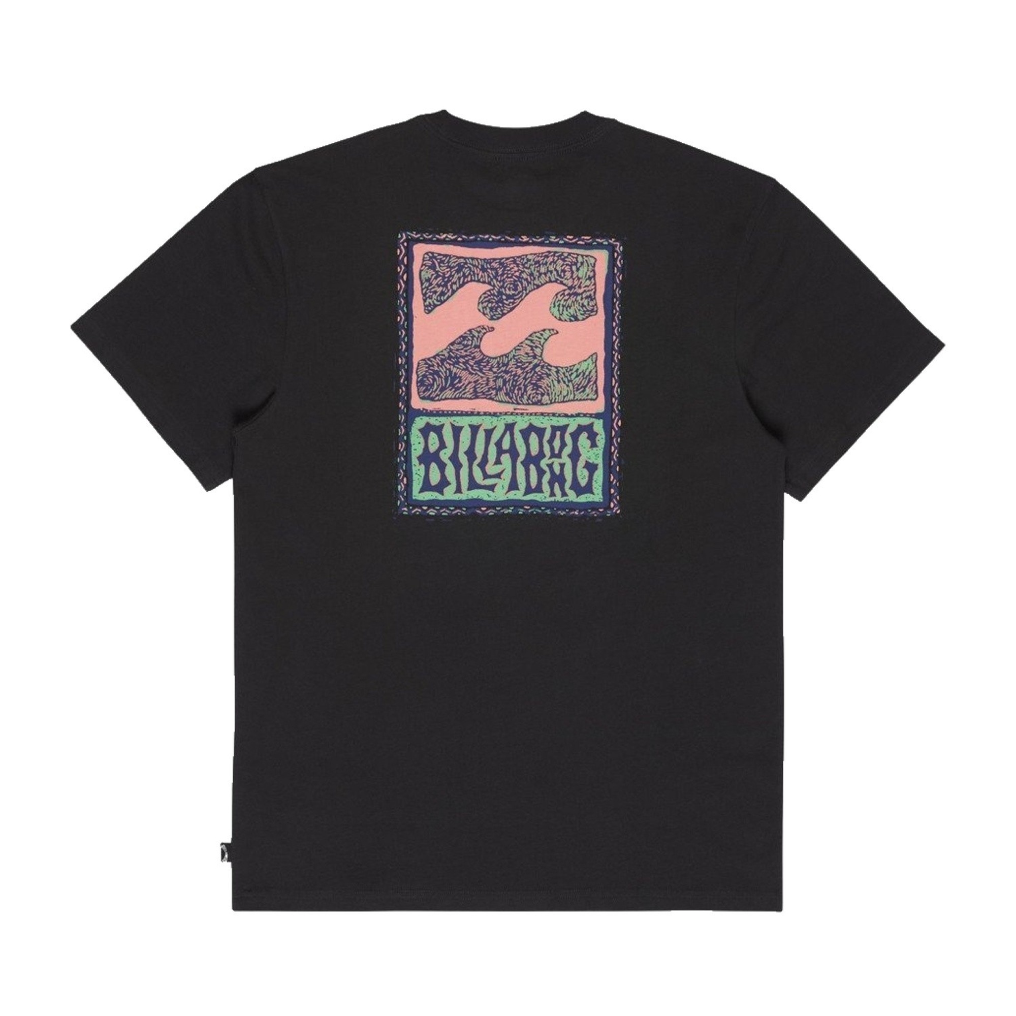 Billabong Stamp Ss Erkek Siyah Tişört