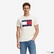 Tommy Hilfiger Flag Erkek Siyah T-Shirt