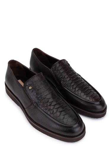  Tamer Tanca Erkek Hakiki Deri Loafer Ayakkabı