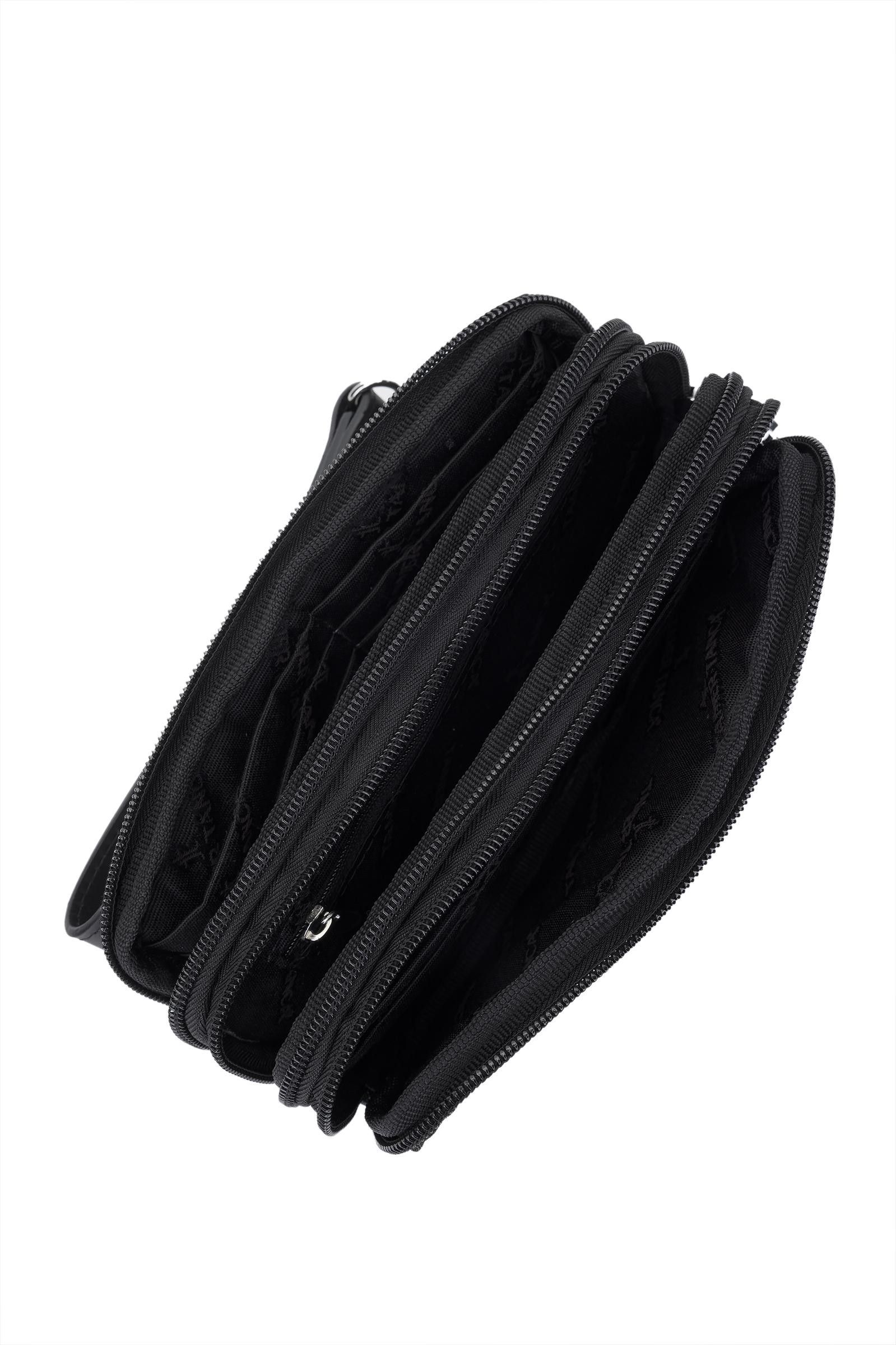  Tamer Tanca Erkek Hakiki Deri Siyah El Çantası