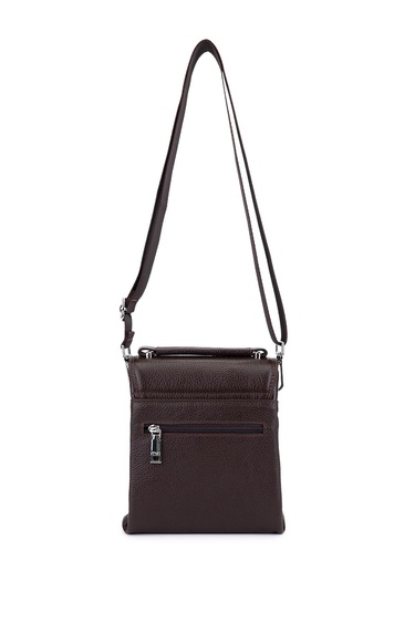  Tamer Tanca Erkek Hakiki Deri Kahverengi Postacı Çanta