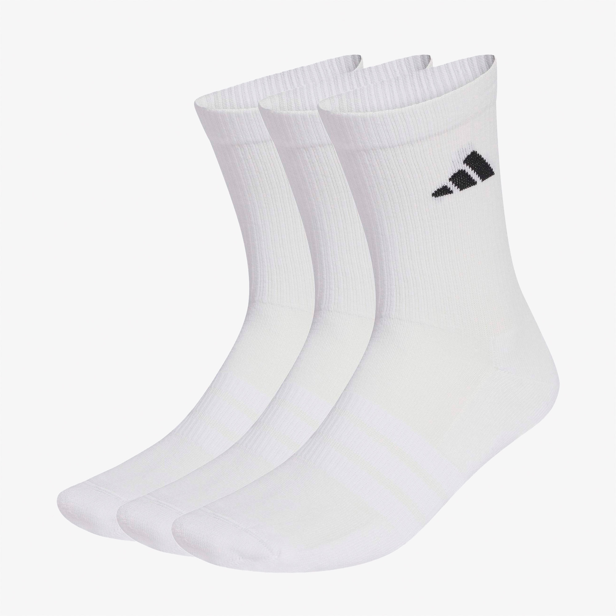 adidas Cushioned Sportswear 3' lü Unisex Beyaz Çorap