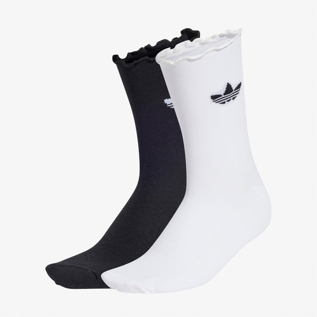  adidas Ruffle 2' li Unisex Beyaz Çorap