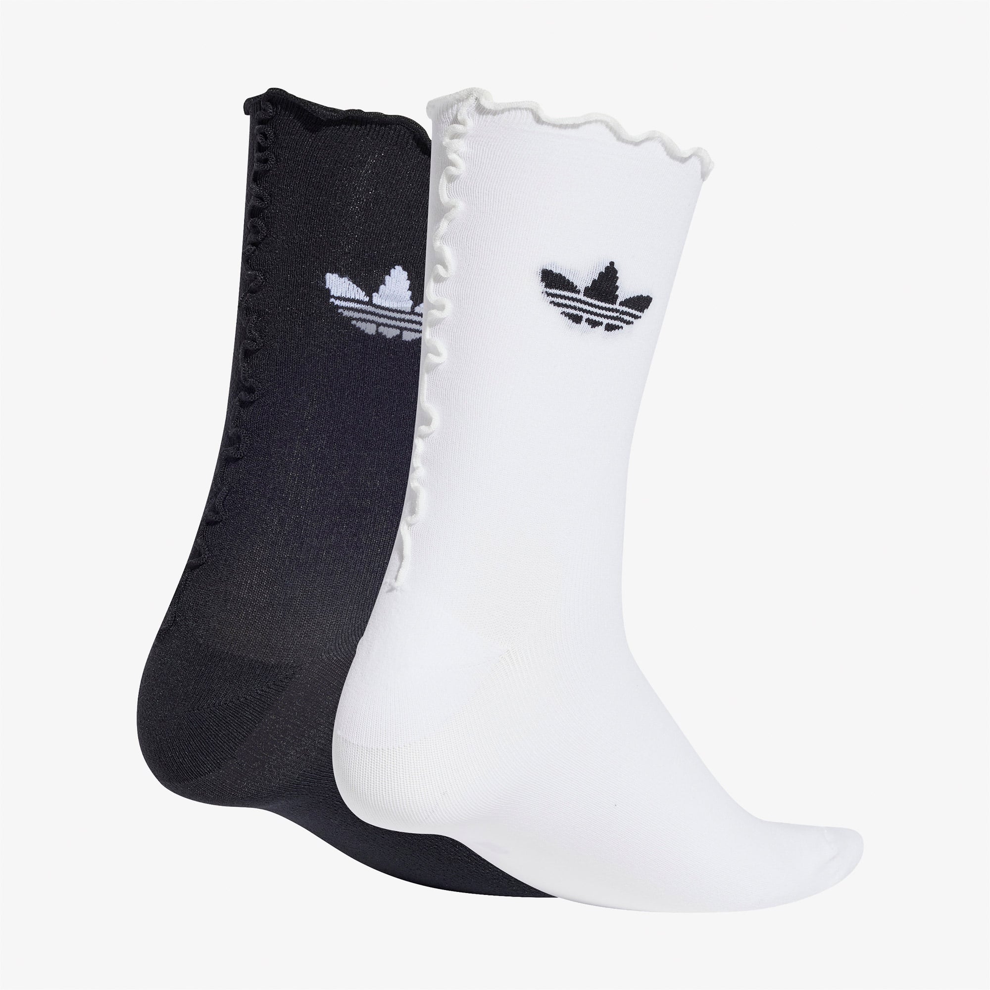 adidas Ruffle 2' li Unisex Beyaz Çorap