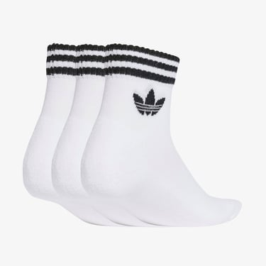  adidas 3-Stripes Ankle 3' lü Unisex Beyaz Çorap
