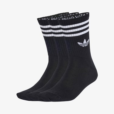  adidas 3-Stripes Crew 3' lü Unisex Siyah Çorap