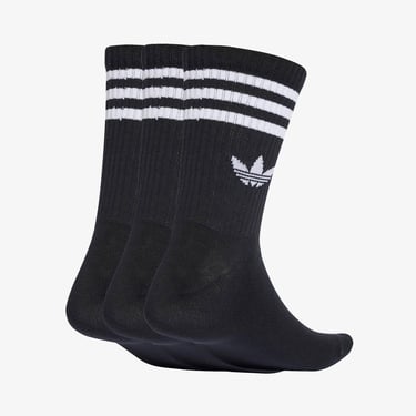  adidas 3-Stripes Crew 3' lü Unisex Siyah Çorap