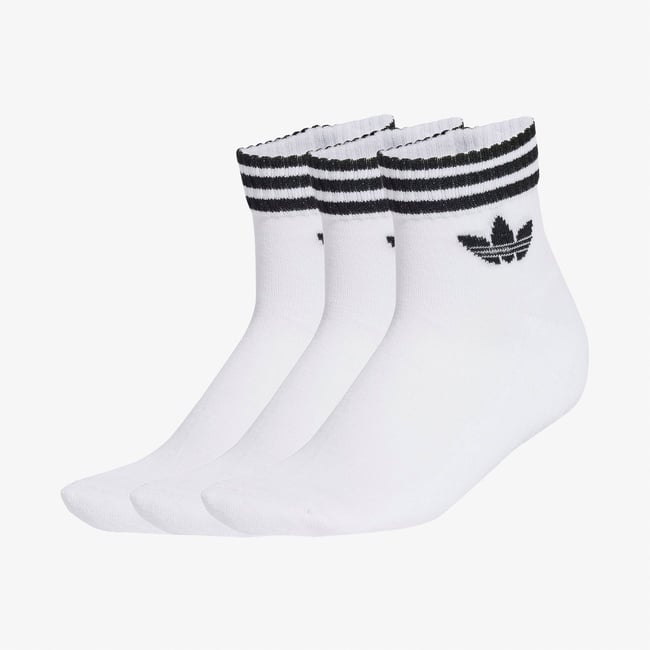 adidas 3-Stripes Ankle 3' lü Unisex Beyaz Çorap