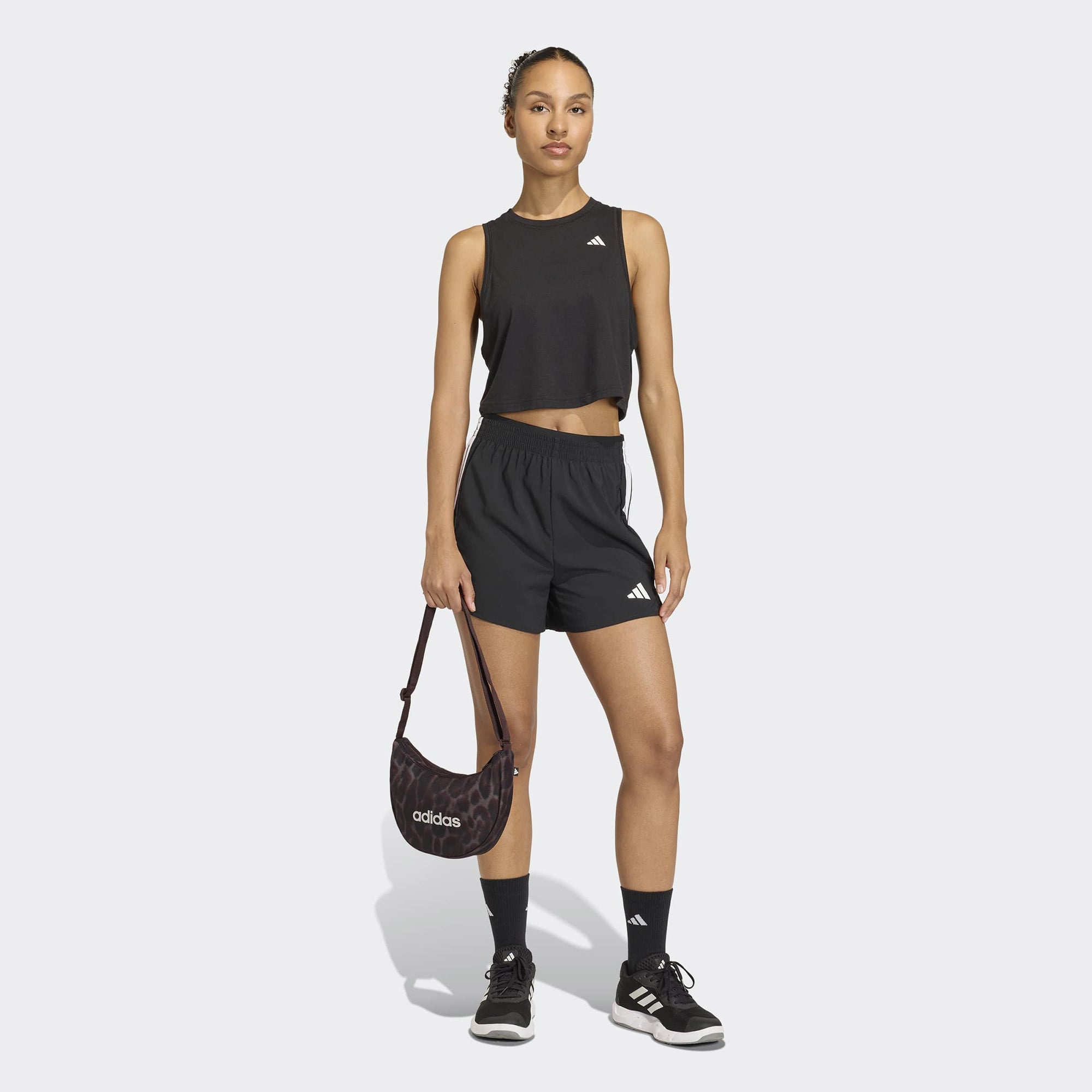 adidas Linear Essential Pouch Kadın Kahverengi Çapraz Çanta