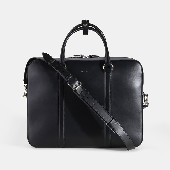  Erkek Siyah Deri Evrak Çantası