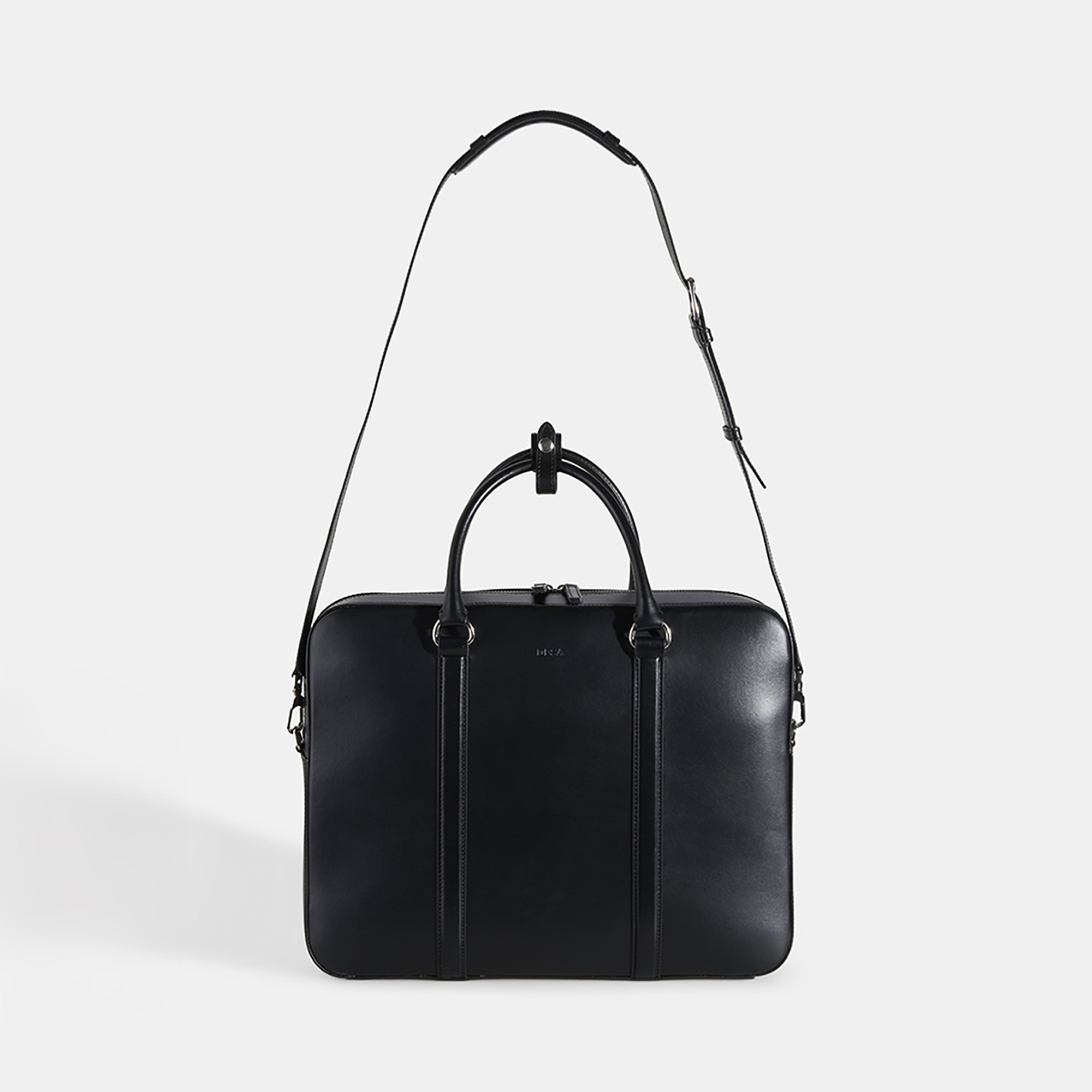 Erkek Siyah Deri Evrak Çantası