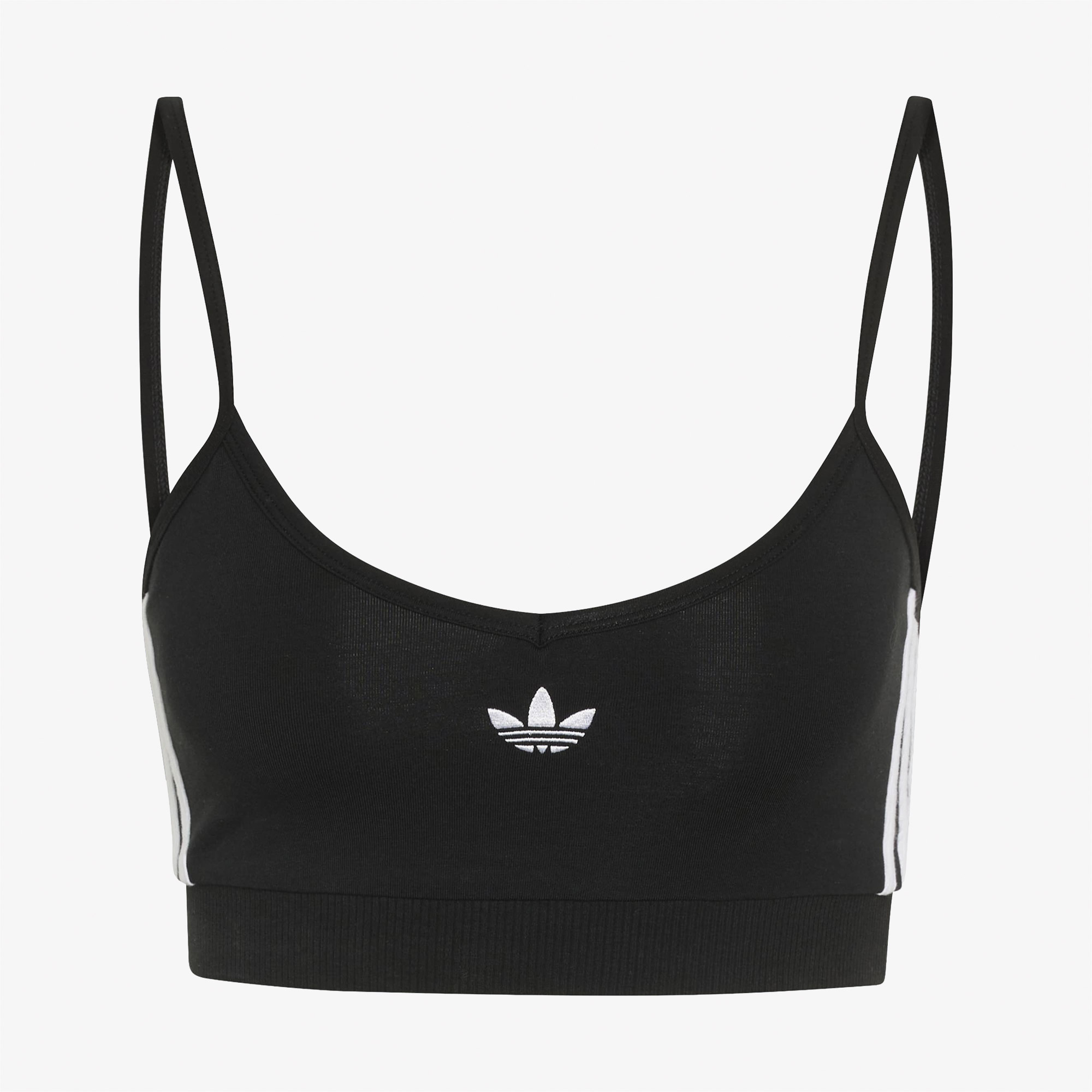  adidas 3-Stripes Kadın Siyah Bra