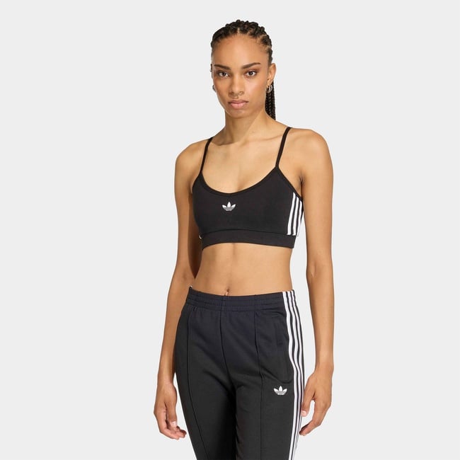  adidas 3-Stripes Kadın Siyah Bra