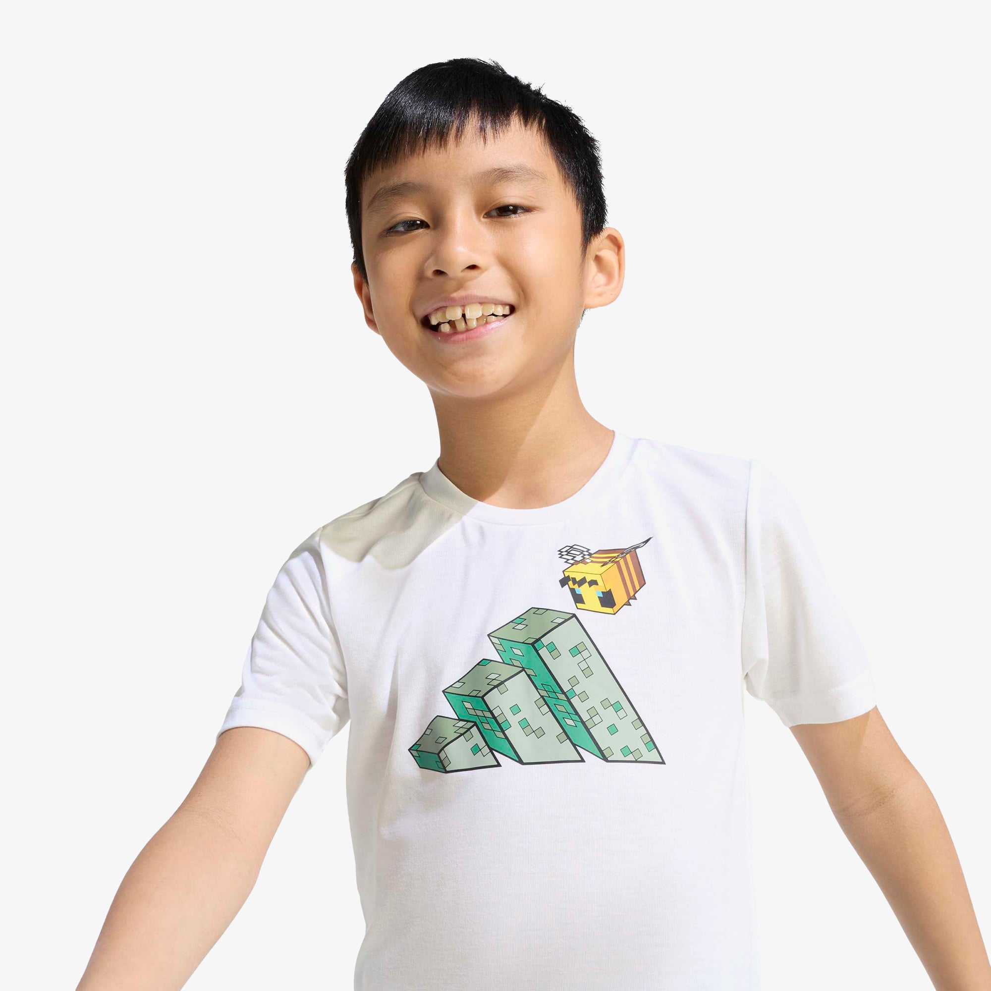 adidas Minecraft Training Çocuk Renkli Eşofman Takımı