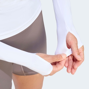  adidas Power Essentials Workout Kadın Beyaz T-Shirt