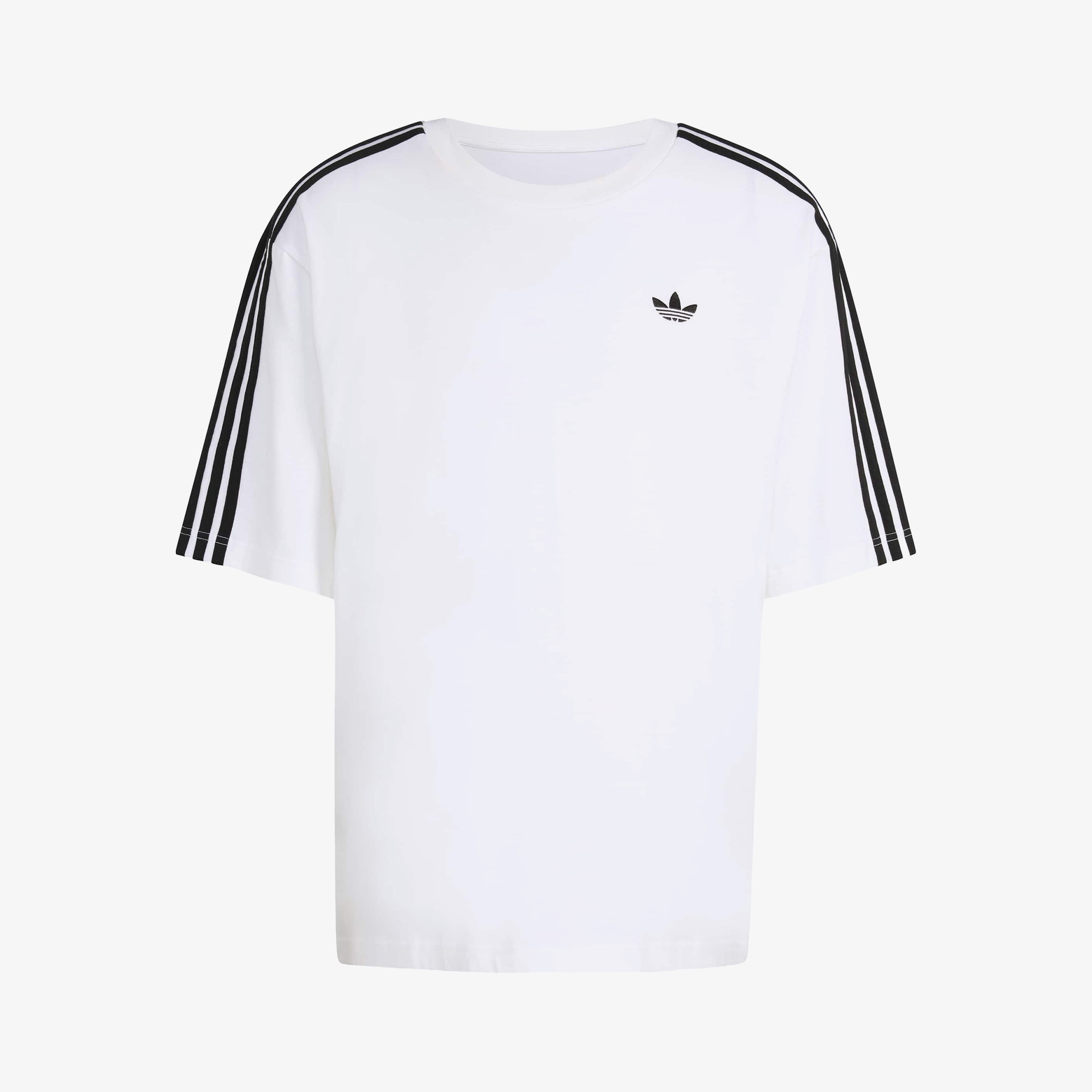 adidas Adicolor 3-Stripes Erkek Beyaz T-Shirt