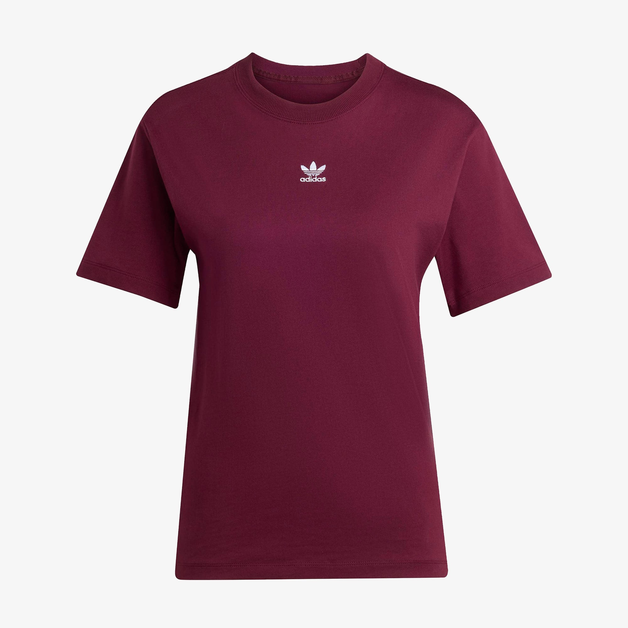 adidas Adicolor Essentials Kadın Bordo T-Shirt