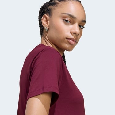  adidas Adicolor Essentials Kadın Bordo T-Shirt