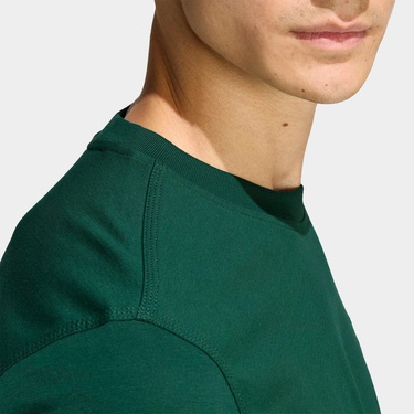  adidas Trefoil Essentials Erkek Yeşil Tişört