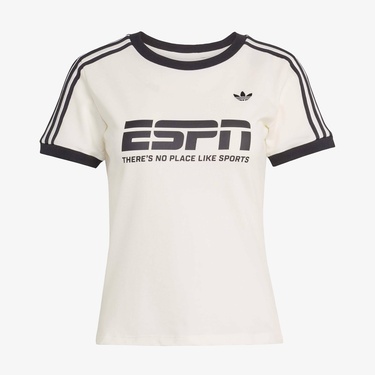  adidas Kadın Beyaz T-Shirt