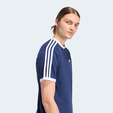  adidas 3-Stripes Erkek Lacivert Tişört