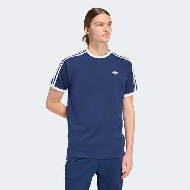  adidas 3-Stripes Erkek Lacivert Tişört