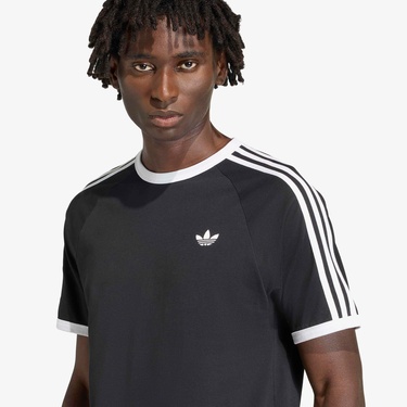 adidas 3-Stripes Erkek Siyah Tişört