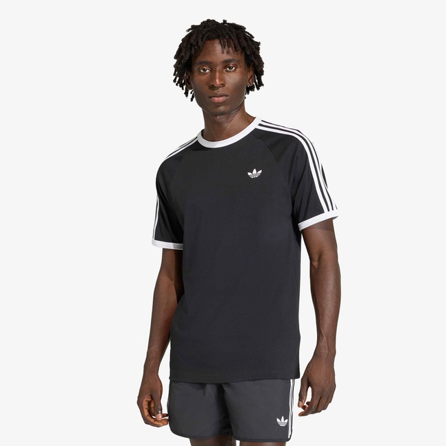  adidas 3-Stripes Erkek Siyah Tişört