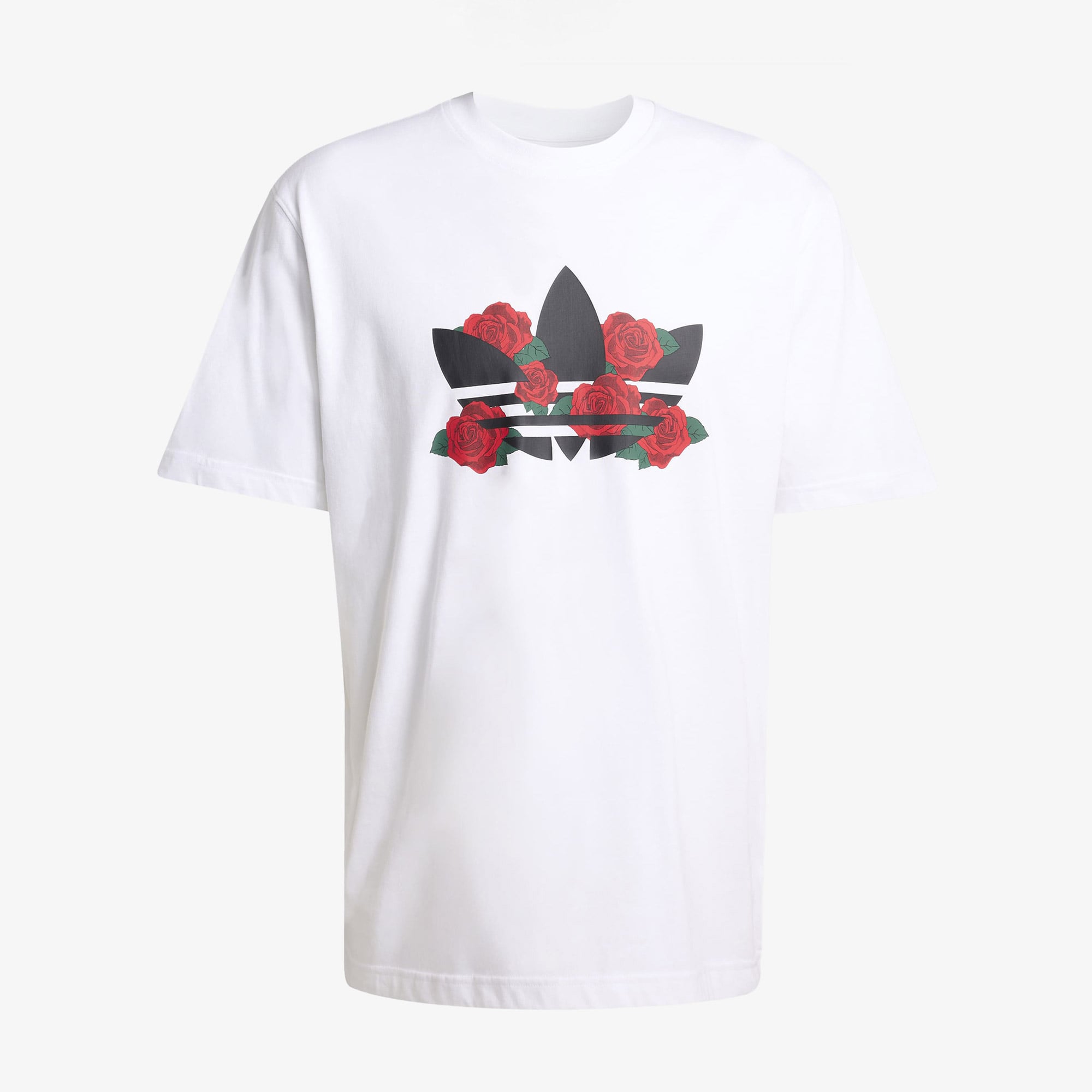 adidas Trefoil Series Roses Erkek Beyaz T-Shirt
