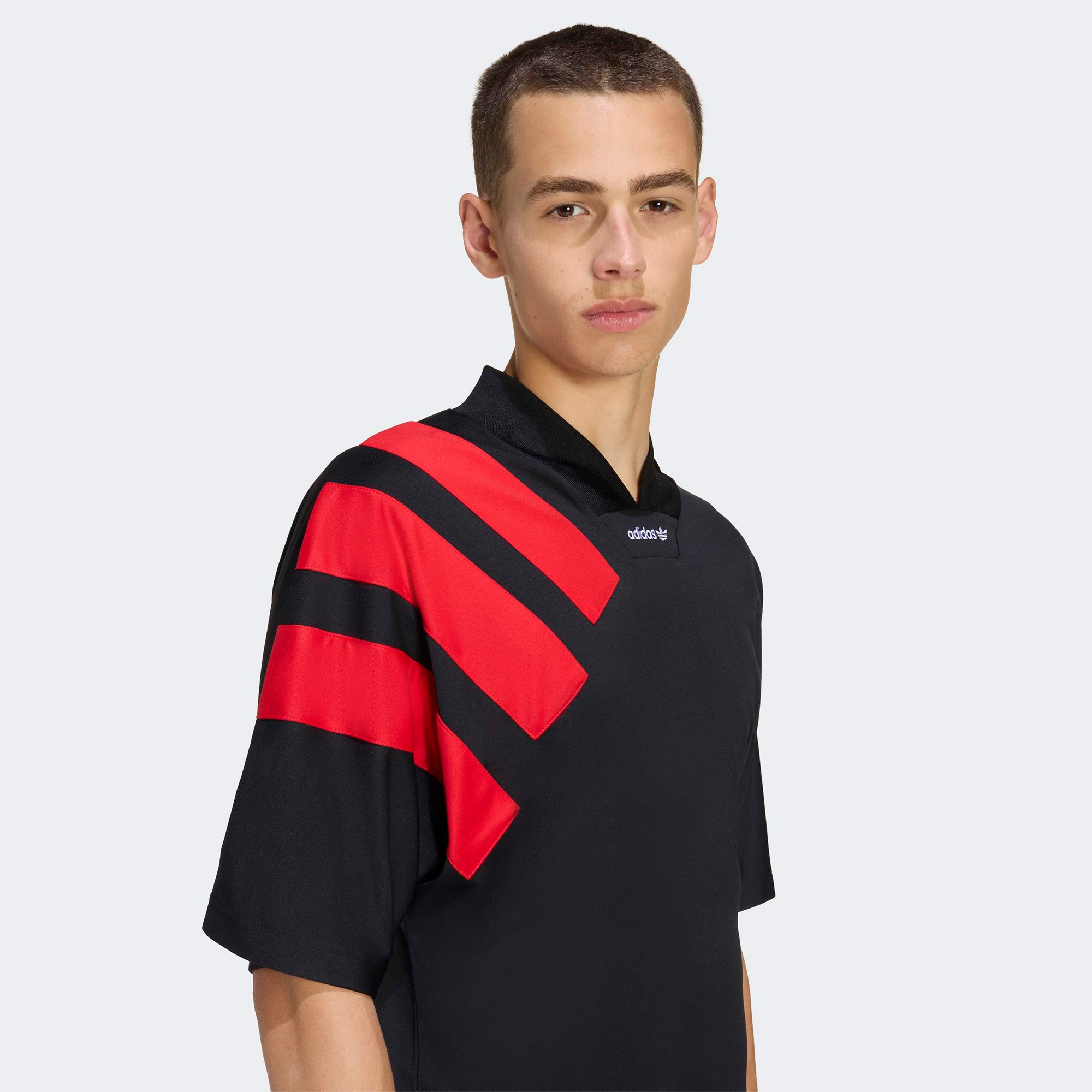 adidas Adicolor Blocked Erkek Siyah T-Shirt