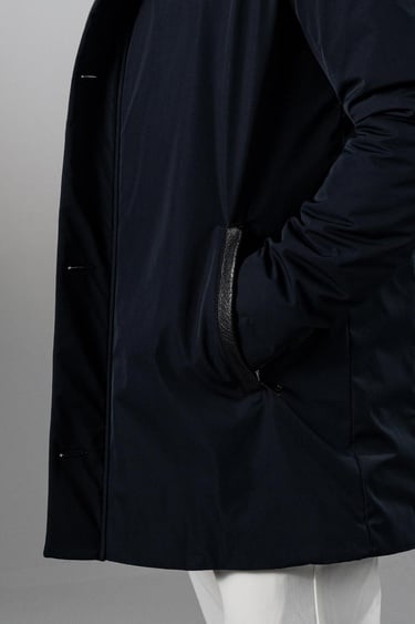  Tamer Tanca Erkek Tekstil & Deri Lacivert Mont