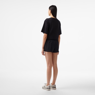  Nike One Dri-Fit Mid Rise 8cm 2N1 Kadın Siyah Şort